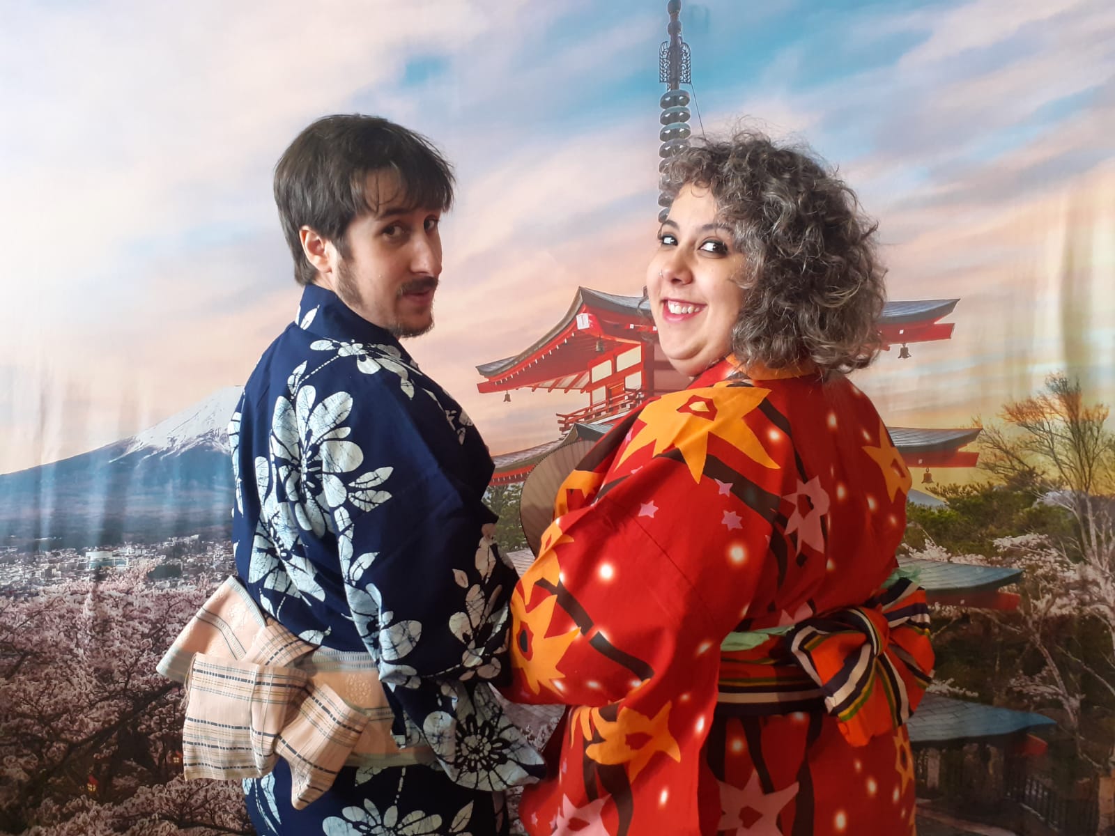 Photocall kimono