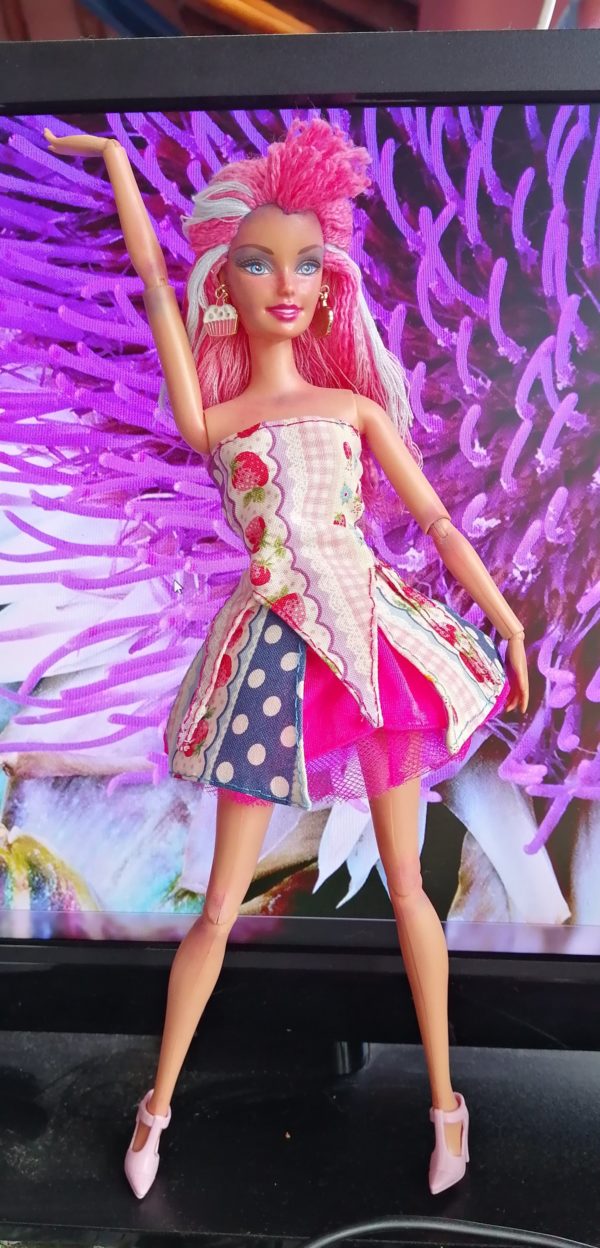 Pinkie Pie Barbie Custom OOAK Pony